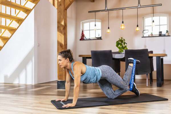 TEKSTIILIST VÕIMLEMISKUMMID (VENITUSKUMM) Tunturi textile resistance bands. 3 tugevust – pilt 3