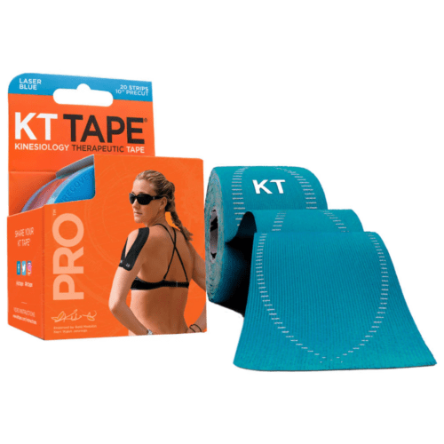 EELLÕIGATUD HELESININE SÜNTEETILINE KINESIOTEIP KT PRO NEON TAPE PRECUT (5CM X 25CM); Lihaste, liigeste ja kõõluste teipimiseks