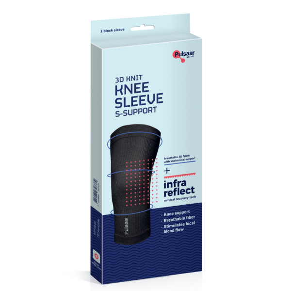 PÕLVETUGI PULSAAR 3D Knit Knee Sleeve; Leevendab põlvevalu – pilt 2