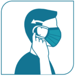 Sinised meditsiinilised maskid IIR, Softmed. 10tk pakis