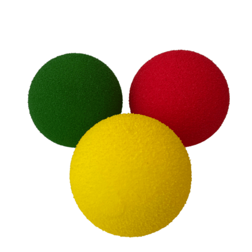 KÄETERAAPIA- JA STRESSIPALL Catell. Kollane. Tugevus: keskmine