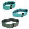 TEKSTIILIST VÕIMLEMISKUMMIDE KOMPLEKT Tunturi Textile Resistance Booty Band Set. 3TK – pilt 2