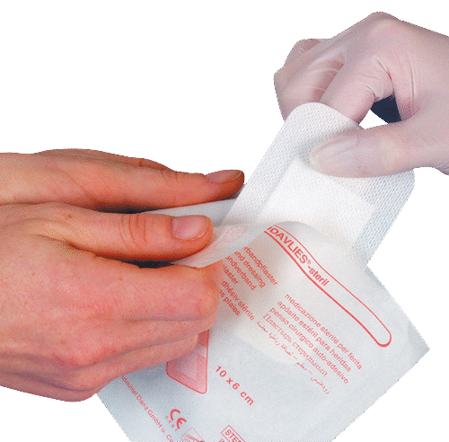 Steriilsed plaastrid haavapadjaga RUDAVLIES®-steril 10 x 6 cm, N1