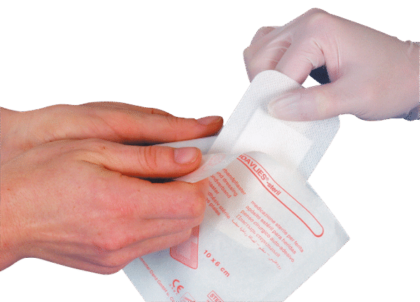 Steriilsed plaastrid haavapadjaga RUDAVLIES®-steril 10 x 6 cm, N1 — изображение 2