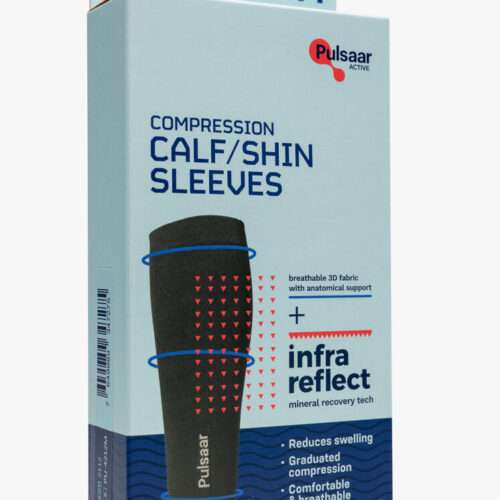 SÄÄRE TUGISIDE Pulsaar Active Germanium compression Calf/Shin sleeves. 2 tükki pakis