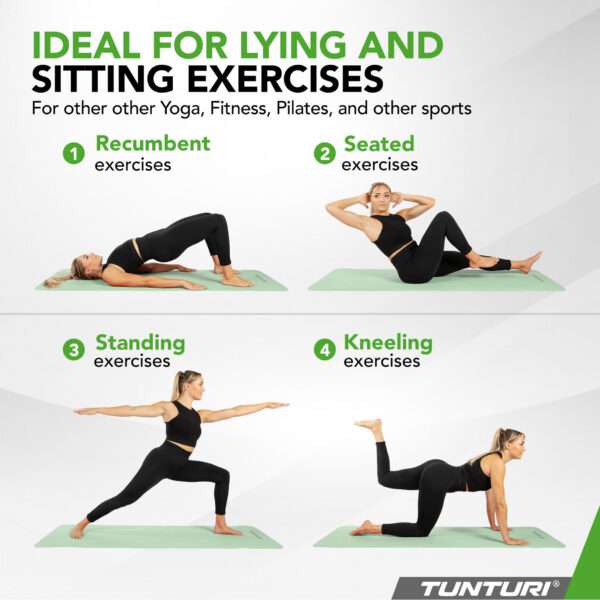 JOOGAMATT Tunturi Yogamat 8mm, Mint — изображение 5