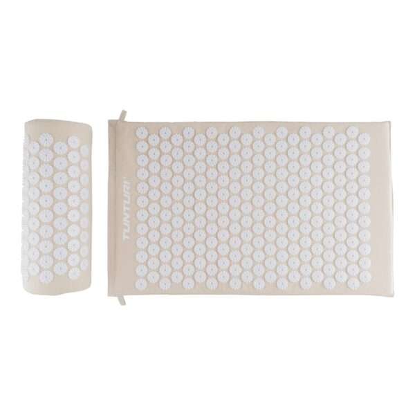 PUNKTMASSAAŽI matt ja padi Tunturi Acupressure Mat And Pillow, Beige – valu ja stressi leevendus — изображение 5