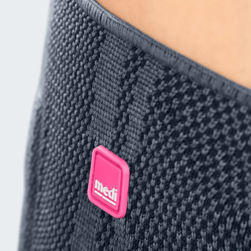 KERGE KÜLGTOESTUSE JA SILIKOONRÕNGAGA PÕLVEORTOOS Genumedi® Medi