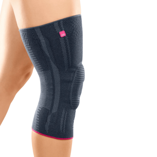 KERGE KÜLGTOESTUSE JA SILIKOONRÕNGAGA PÕLVEORTOOS Genumedi® Medi