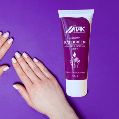 NIISUTAV KÄTEKREEM HÜALUROONHAPPE JA UUREAGA ITAK. 50ml